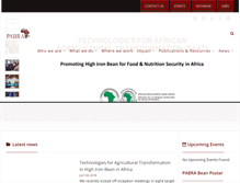 Tablet Screenshot of pabra-africa.org